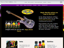 Tablet Screenshot of magicmarble.com
